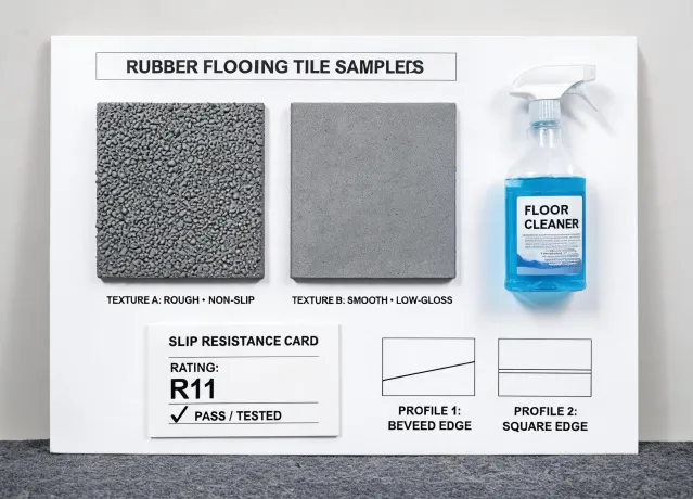 Rubber flooring concept