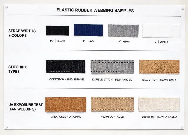 Rubber webbing concept